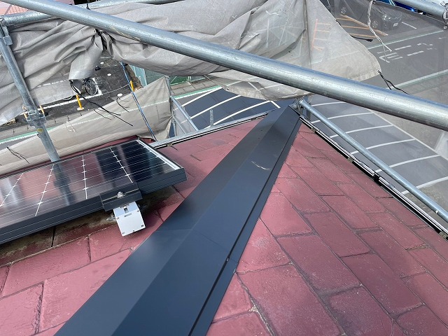 貫板交換　木貫　アサヒ金属　棟包